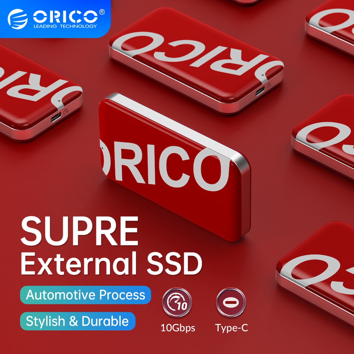 ORICO SUPRE ޴ SSD 1050 ްƮ/ ܺ ָ Ʈ ̺ 2 ׶Ʈ 1 ׶Ʈ 256 Ⱑ Ʈ 512 Ⱑ Ʈ USB 3.2 Gen 2 Type- C PSSD 